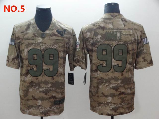 Houston Texans #99 J.J. Watt Men's Nike Jersey NO.5;